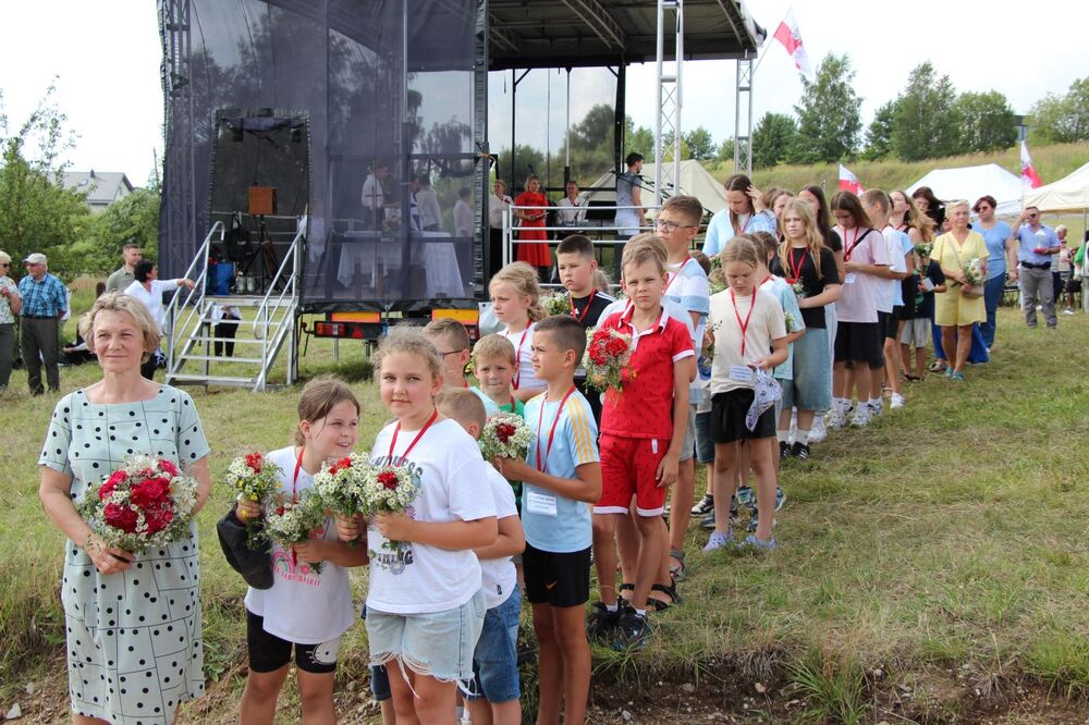 Uroczystości w Krawczunach upamiętniające żołnierzy AK walczących o Wilno – 13 lipca 2024. Fot, Magdalena Dzienis-Todorczuk (IPN)