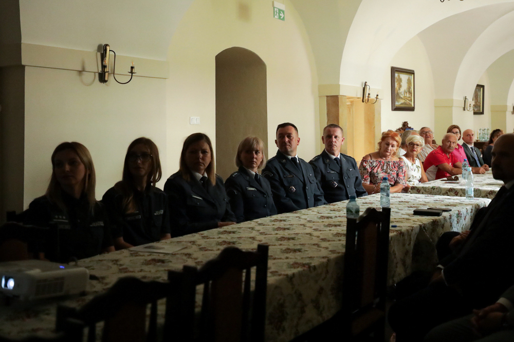 Prelekcja dr. hab. Tomasza Balbusa, poświęcona postaci Sergiusza Piaseckiego Świętym Krzyżu –17 lipca 2024.  Fot. Mikołaj Bujak (IPN)