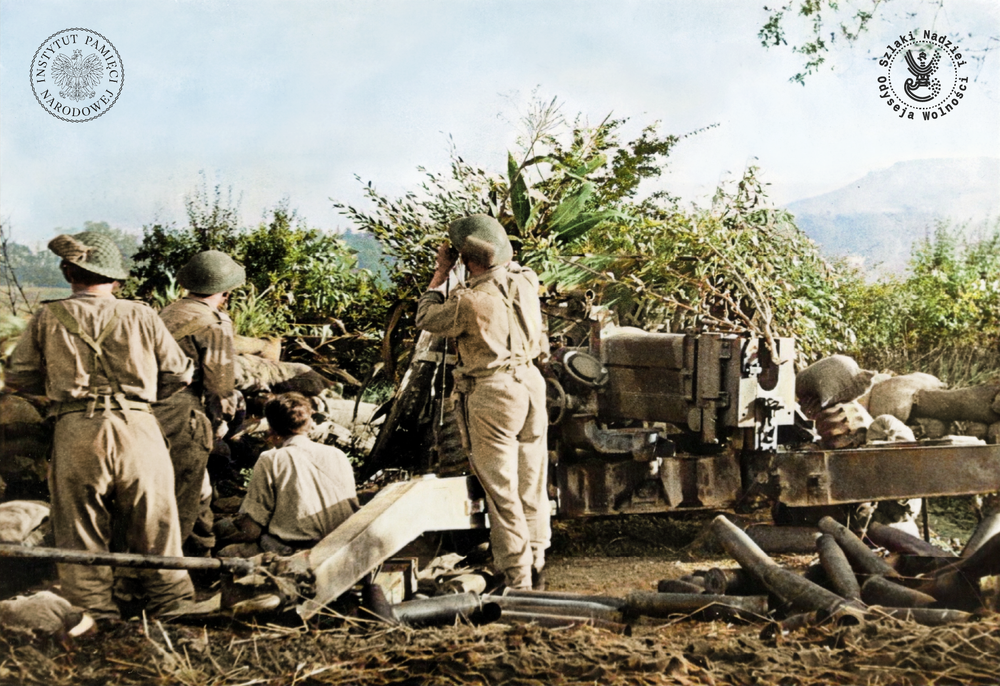 Walki 2. Korpusu Polskiego o Ankonę i przełamanie linii Gotów, lipiec 1944 r. (fot. AIPN)