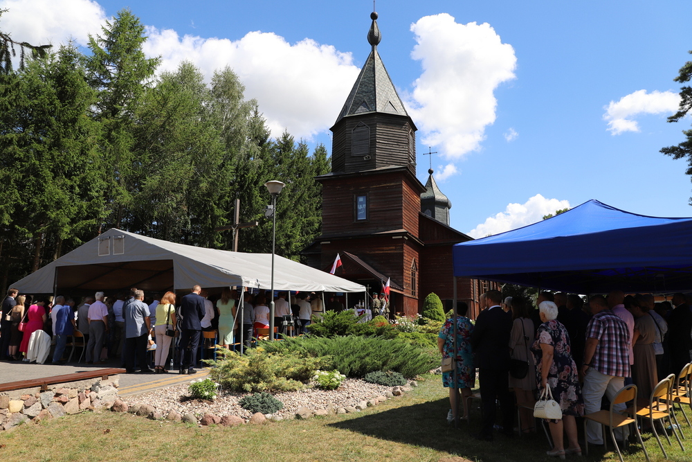 W Gibach uczczono Ofiary Obławy Augustowskiej – 21 lipca 2024. Fot. Paula Prudziłowicz (IPN)