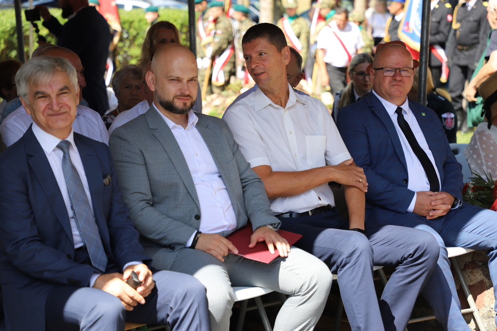 W Gibach uczczono Ofiary Obławy Augustowskiej – 21 lipca 2024. Fot. Paula Prudziłowicz (IPN)