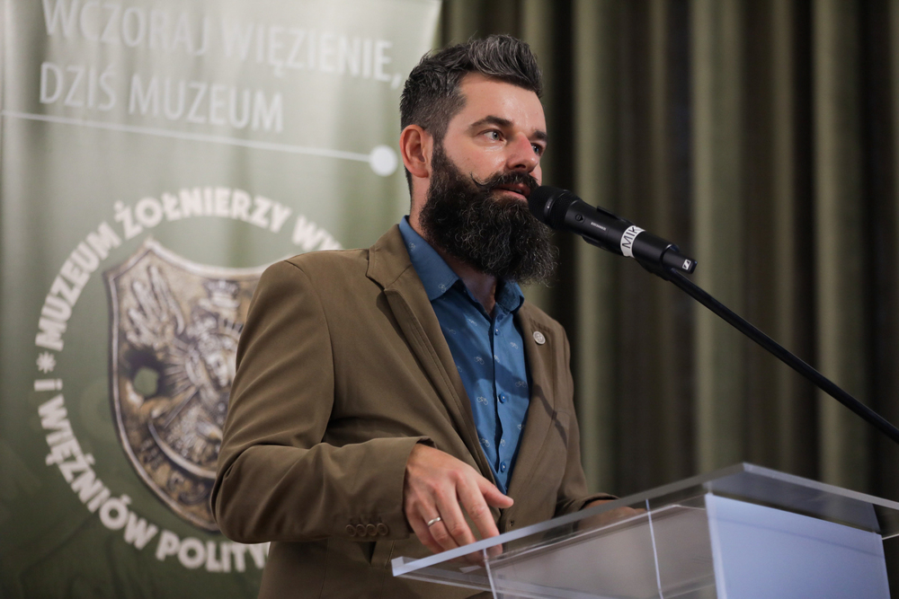 Spotkanie poświęcone Powstaniu Warszawskiemu z cyklu „Z Rakowieckiej… Seminaria naukowe z najnowszej historii Polski” – Warszawa, 23 lipca 2024. Fot. Mikołaj Bujak (IPN)