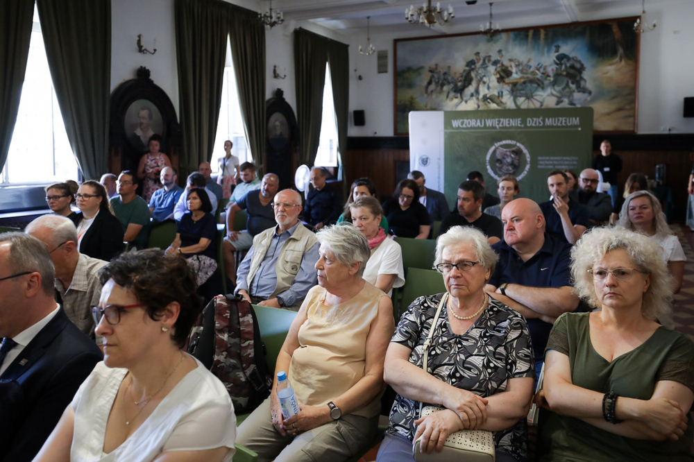 Spotkanie poświęcone Powstaniu Warszawskiemu z cyklu „Z Rakowieckiej… Seminaria naukowe z najnowszej historii Polski” – Warszawa, 23 lipca 2024. Fot. Mikołaj Bujak (IPN)