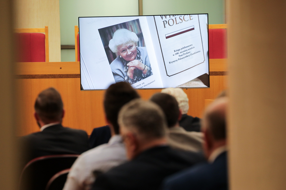 100-lecie urodzin profesor Krystyny Paluszyńskiej-Daszkiewicz – Warszawa, 24 lipca 2024. Fot. Mikołaj Bujak (IPN)