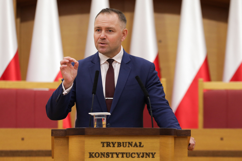 100-lecie urodzin profesor Krystyny Paluszyńskiej-Daszkiewicz – Warszawa, 24 lipca 2024. Na zdj. prezes IPN dr Karol Nawrocki. Fot. Mikołaj Bujak (IPN)