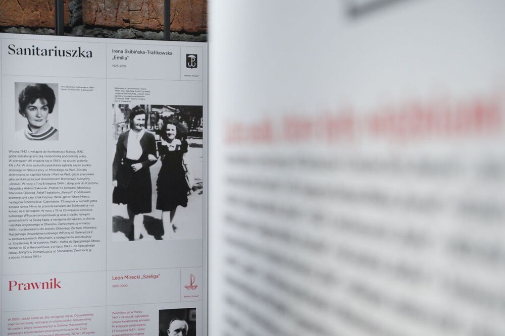 Otwarcie wystawy „Z piekła do piekła z okazji 80. rocznicy wybuchu Powstania Warszawskiego – Warszawa, 31 lipca 2024. Fot. Mikołaj Bujak (IPN)