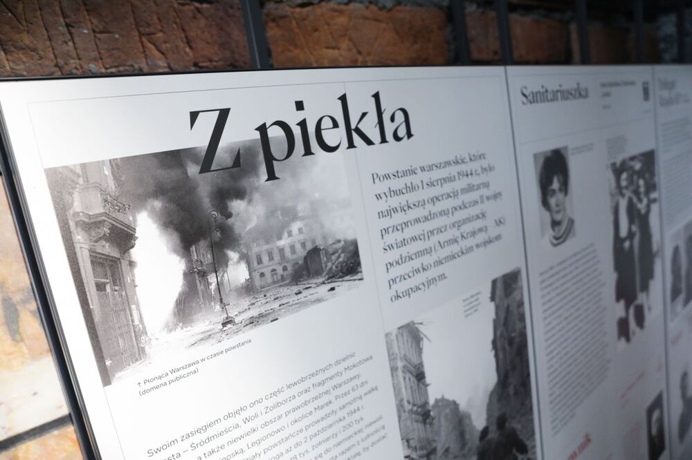 Otwarcie wystawy „Z piekła do piekła z okazji 80. rocznicy wybuchu Powstania Warszawskiego – Warszawa, 31 lipca 2024. Fot. Mikołaj Bujak (IPN)