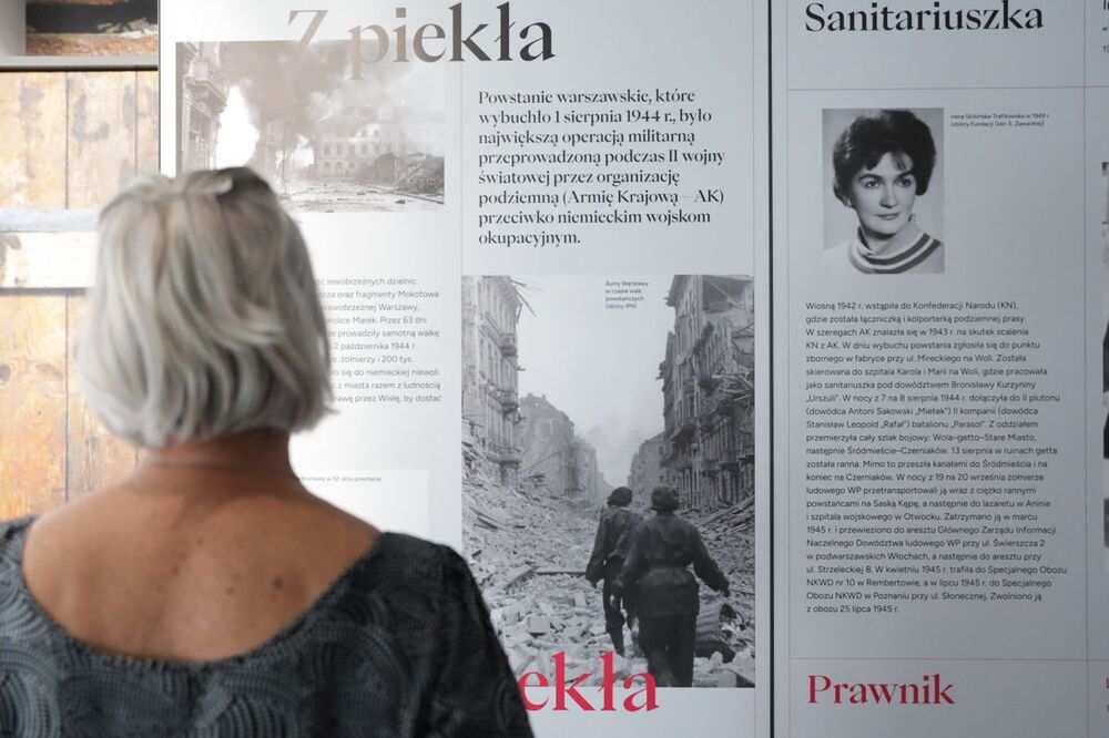 Otwarcie wystawy „Z piekła do piekła z okazji 80. rocznicy wybuchu Powstania Warszawskiego – Warszawa, 31 lipca 2024. Fot. Mikołaj Bujak (IPN)