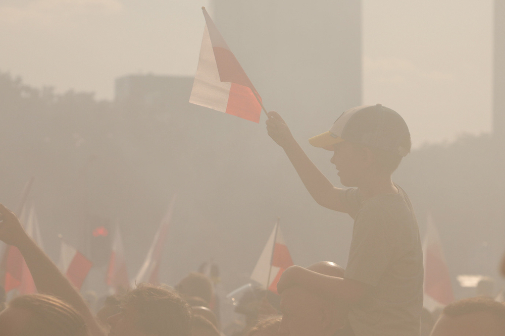 Marsz Powstania Warszawskiego – 1 sierpnia 2024. Fot. Mikołaj Bujak (IPN)