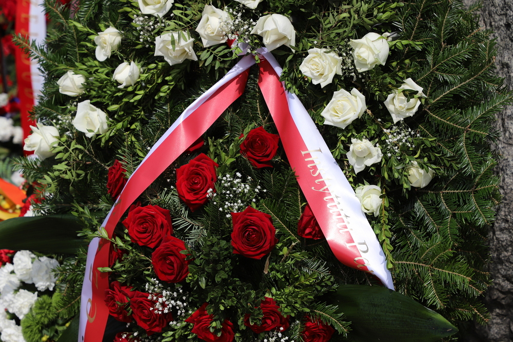 Uroczystości w 81. rocznicę buntu więźniów obozu śmierci Treblinka II – 2 sierpnia 2024. Fot. Paula Prudziłowicz (IPN)