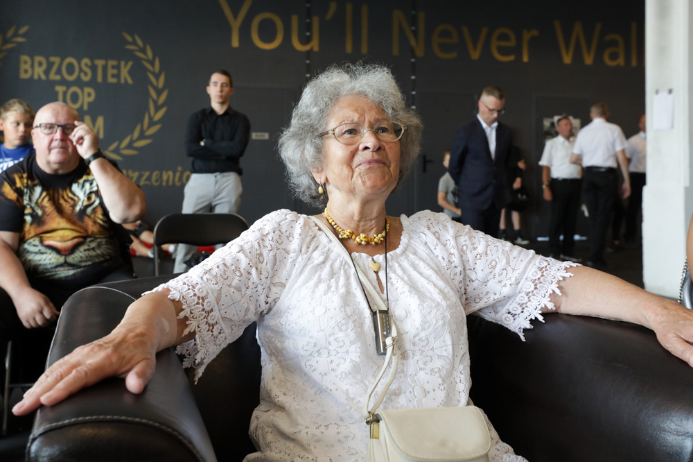 I Memoriał im. Jana Biangi: Turniej Bokserski w Gdańsku – 3 sierpnia 2024. Na zdj. Barbara Bianga-Janczukowicz. Fot. Mikołaj Bujak (IPN)