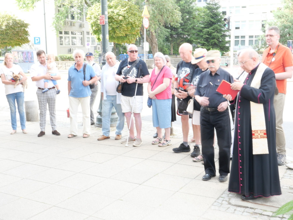 Hołd poległym w 80. rocznicę zdobycia przez żołnierzy batalionu „Chrobry” posterunku żandarmerii niemieckiej Nordwache – Warszawa, 3 sierpnia 2024. Fot. Krzysztof Wojciechowski (IPN)