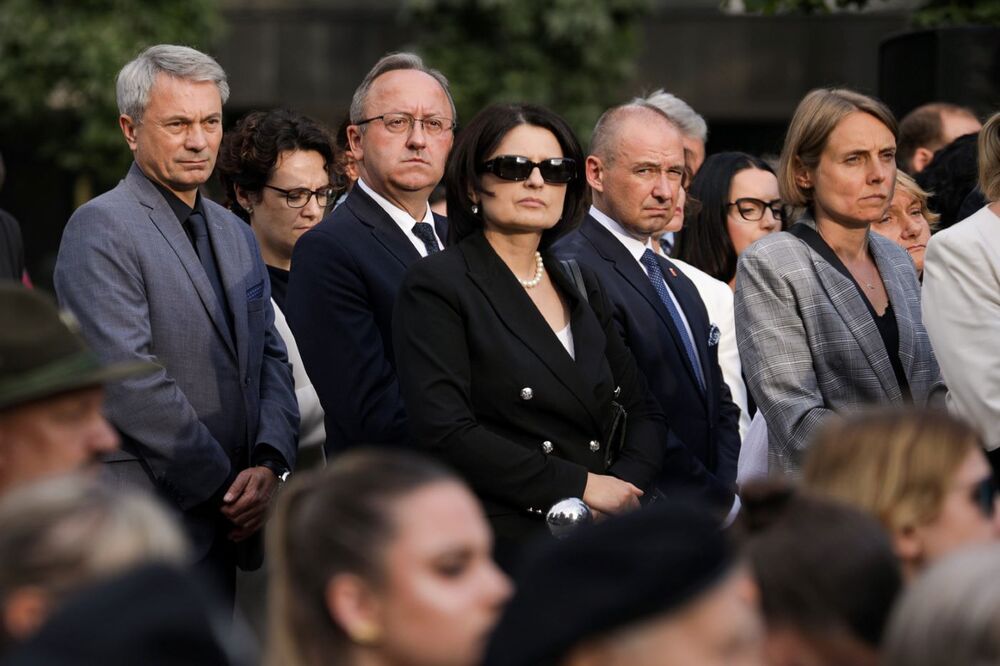 Uroczystości w hołdzie ludności cywilnej Woli zamordowanej przez Niemców podczas Powstania Warszawskiego – 5 sierpnia 2024. Fot. Mikołaj Bujak (IPN)