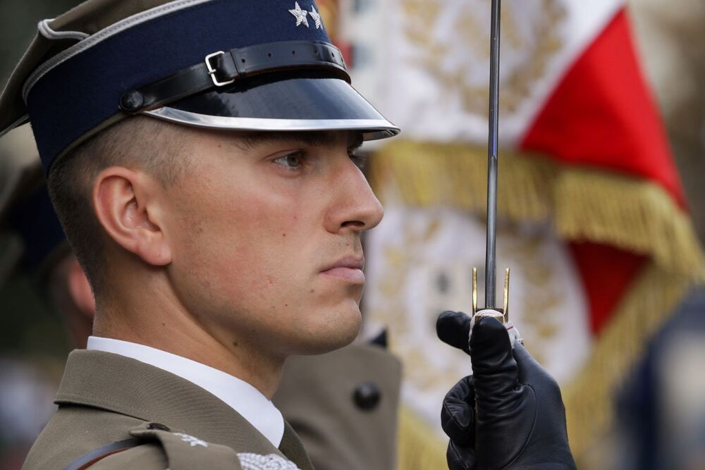 Uroczystości w hołdzie ludności cywilnej Woli zamordowanej przez Niemców podczas Powstania Warszawskiego – 5 sierpnia 2024. Fot. Mikołaj Bujak (IPN)