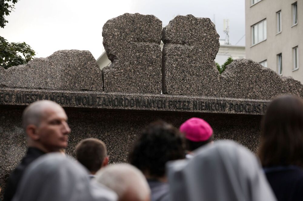 Uroczystości w hołdzie ludności cywilnej Woli zamordowanej przez Niemców podczas Powstania Warszawskiego – 5 sierpnia 2024. Fot. Mikołaj Bujak (IPN)