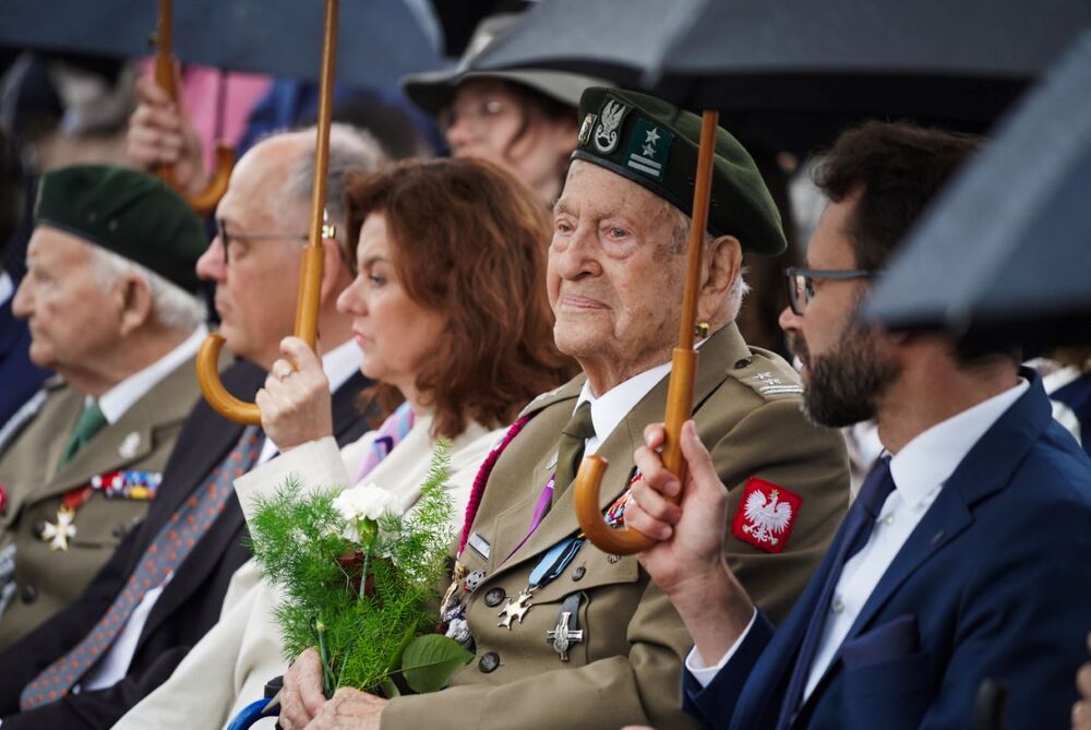 Uroczystości w 80. rocznicę wyzwolenia „Gęsiówki” przez powstańców warszawskich – Warszawa, 5 sierpnia 2024. Fot. Mateusz Niegowski (IPN)