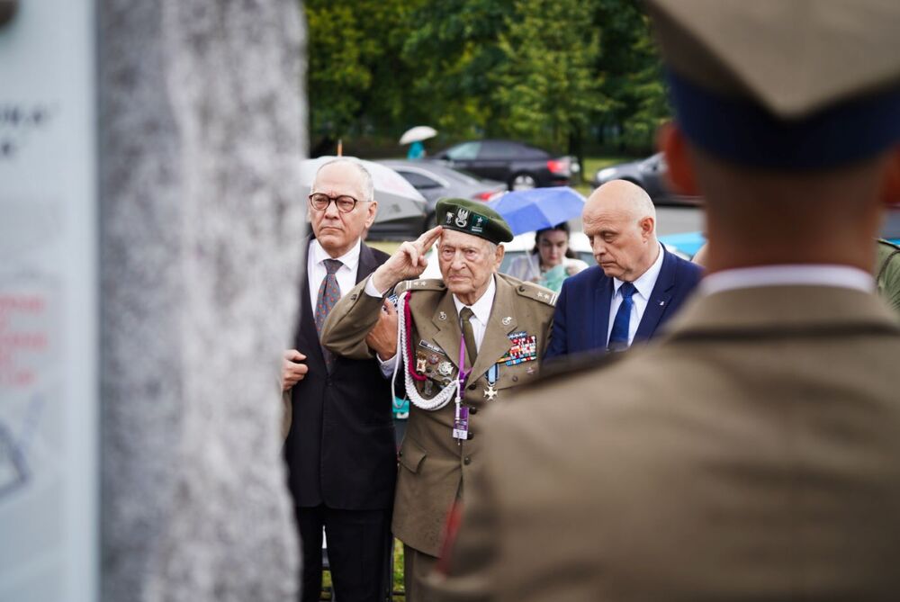 Uroczystości w 80. rocznicę wyzwolenia „Gęsiówki” przez powstańców warszawskich – Warszawa, 5 sierpnia 2024. Fot. Mateusz Niegowski (IPN)