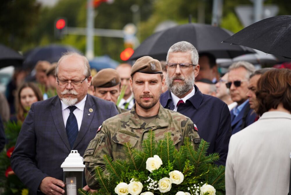 Uroczystości w 80. rocznicę wyzwolenia „Gęsiówki” przez powstańców warszawskich – Warszawa, 5 sierpnia 2024. Fot. Mateusz Niegowski (IPN)