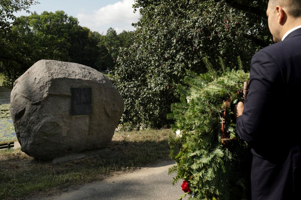 160. rocznica urodzin Romana Dmowskiego – Warszawa, 9 sierpnia 2024. Fot. Mikołaj Bujak (IPN)