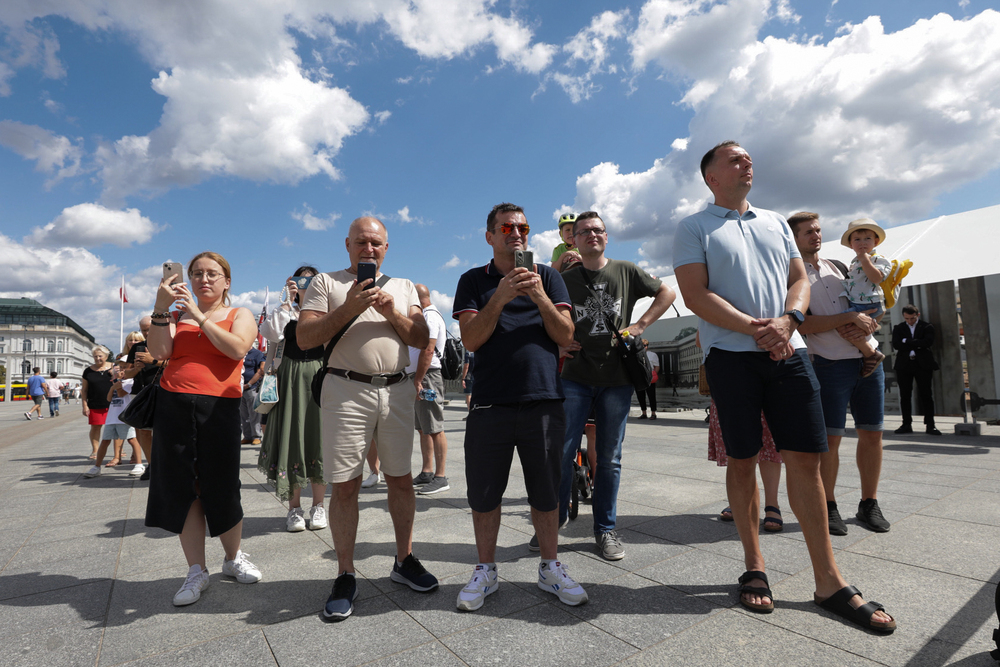 80. rocznica powstania Brygady Świętokrzyskiej Narodowych Sił Zbrojnych – Warszawa, 11 sierpnia 2024. Fot. Mikołaj Bujak (IPN)