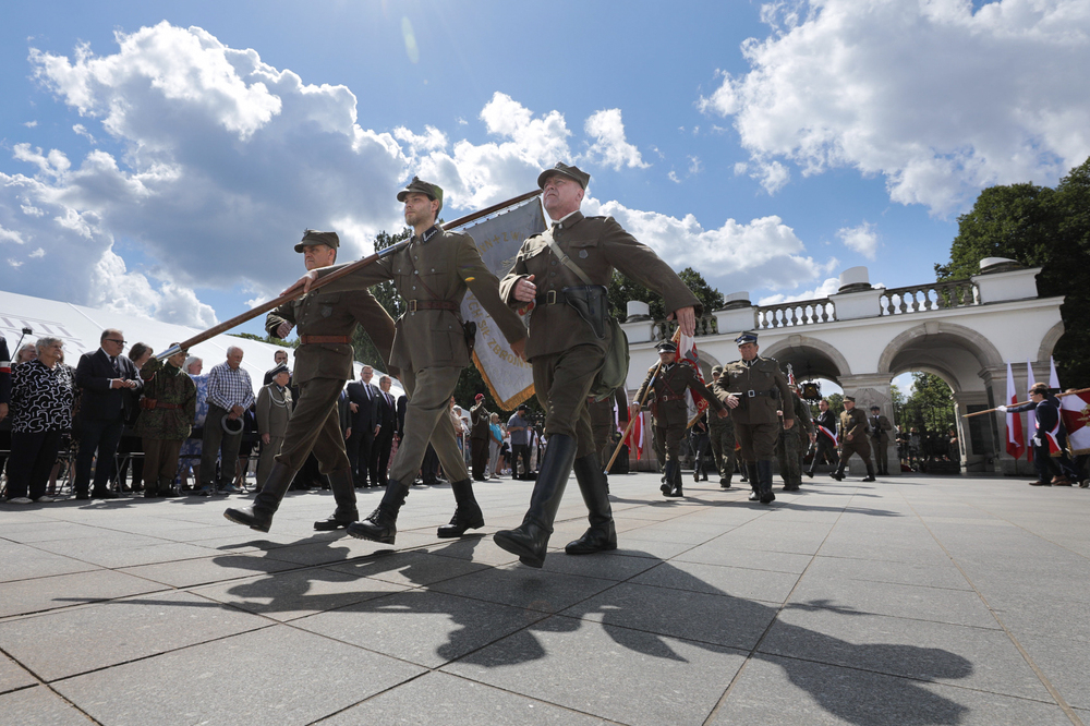 80. rocznica powstania Brygady Świętokrzyskiej Narodowych Sił Zbrojnych – Warszawa, 11 sierpnia 2024. Fot. Mikołaj Bujak (IPN)