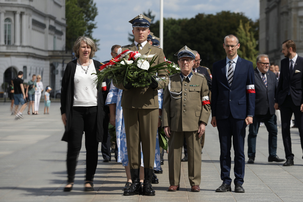 80. rocznica powstania Brygady Świętokrzyskiej Narodowych Sił Zbrojnych – Warszawa, 11 sierpnia 2024. Fot. Mikołaj Bujak (IPN)