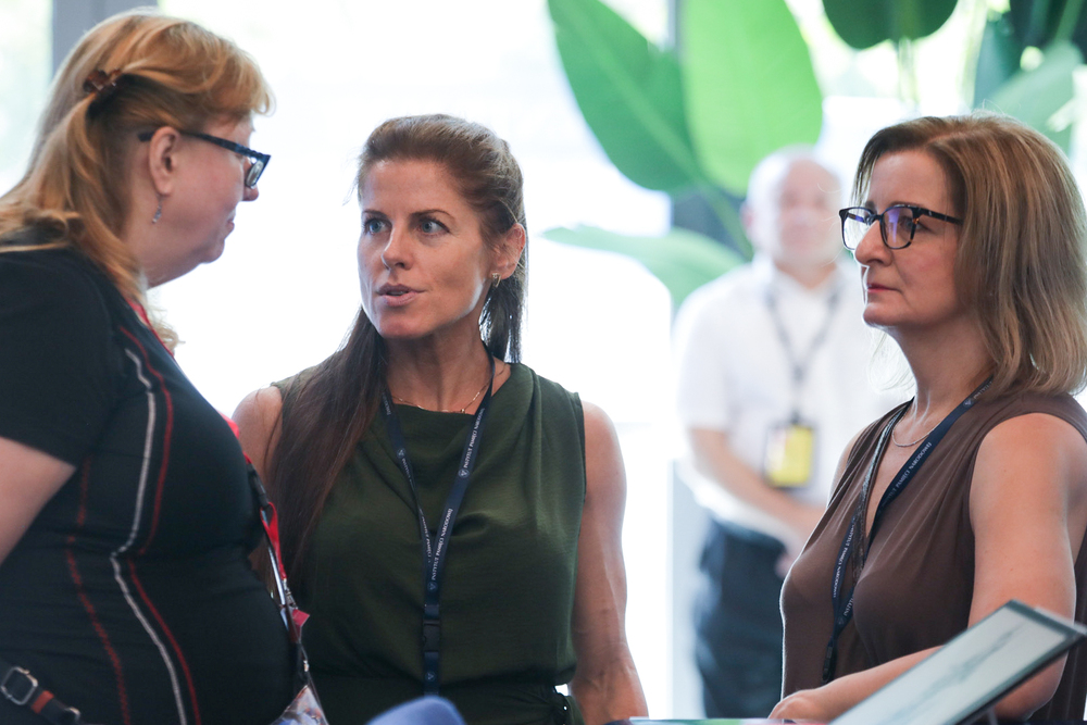 Dni Wydawnictwa IPN. Na zdj. (P) Karolina Imianowska, dyrektor Wydawnictwa IPN – Warszawa, 10 sierpnia 2024. Fot. Mikołaj Bujak (IPN)