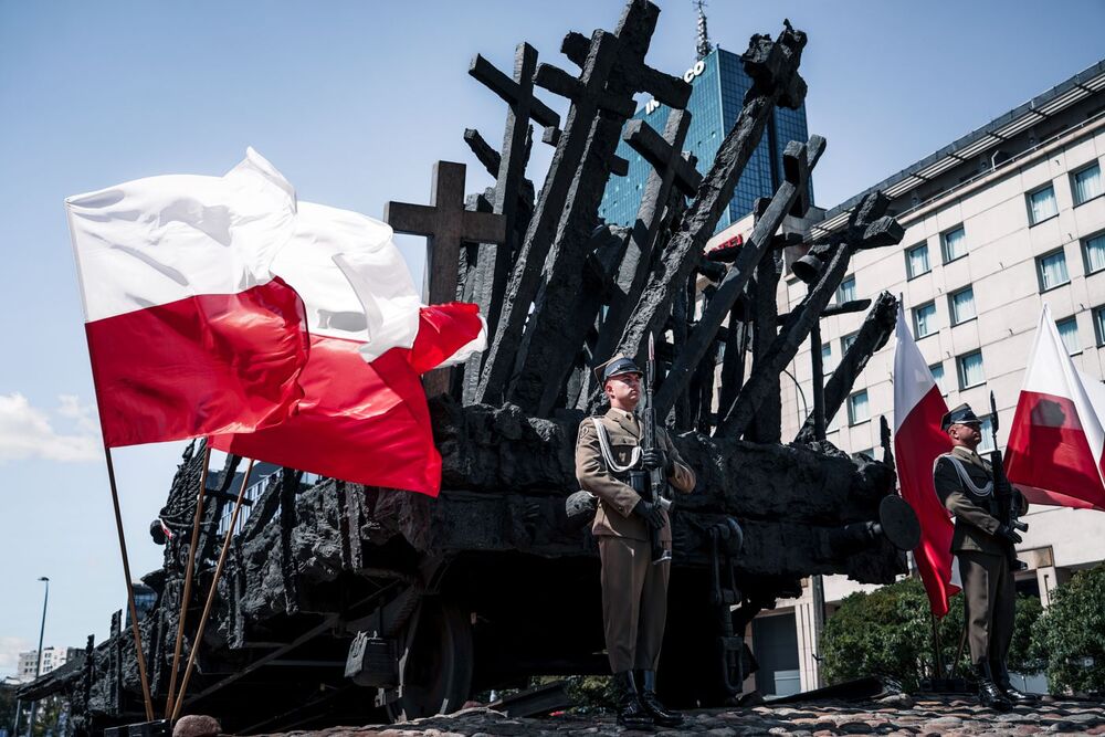 Uroczystości ku czci ofiar „operacji polskiej” NKWD 1937–1938 – Warszawa, 12 sierpnia 2024. Fot. Mateusz Niegowski (IPN)