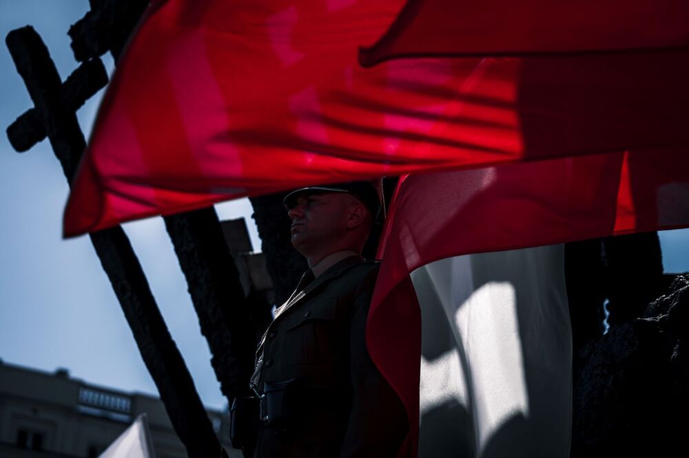 Uroczystości ku czci ofiar „operacji polskiej” NKWD 1937–1938 – Warszawa, 12 sierpnia 2024. Fot. Mateusz Niegowski (IPN)