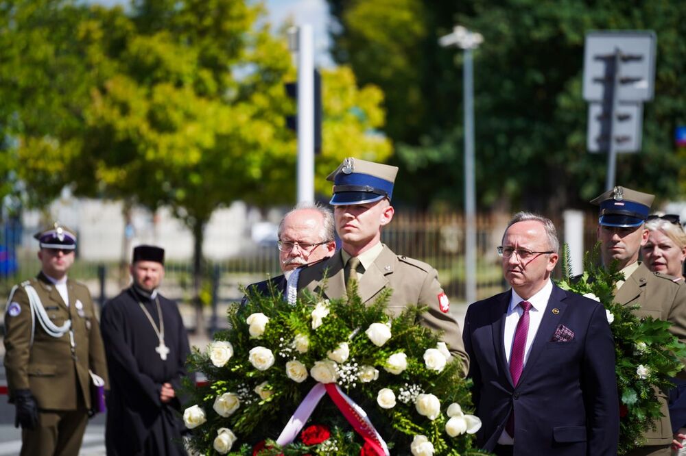 Uroczystości ku czci ofiar „operacji polskiej” NKWD 1937–1938 – Warszawa, 12 sierpnia 2024. Fot. Mateusz Niegowski (IPN)