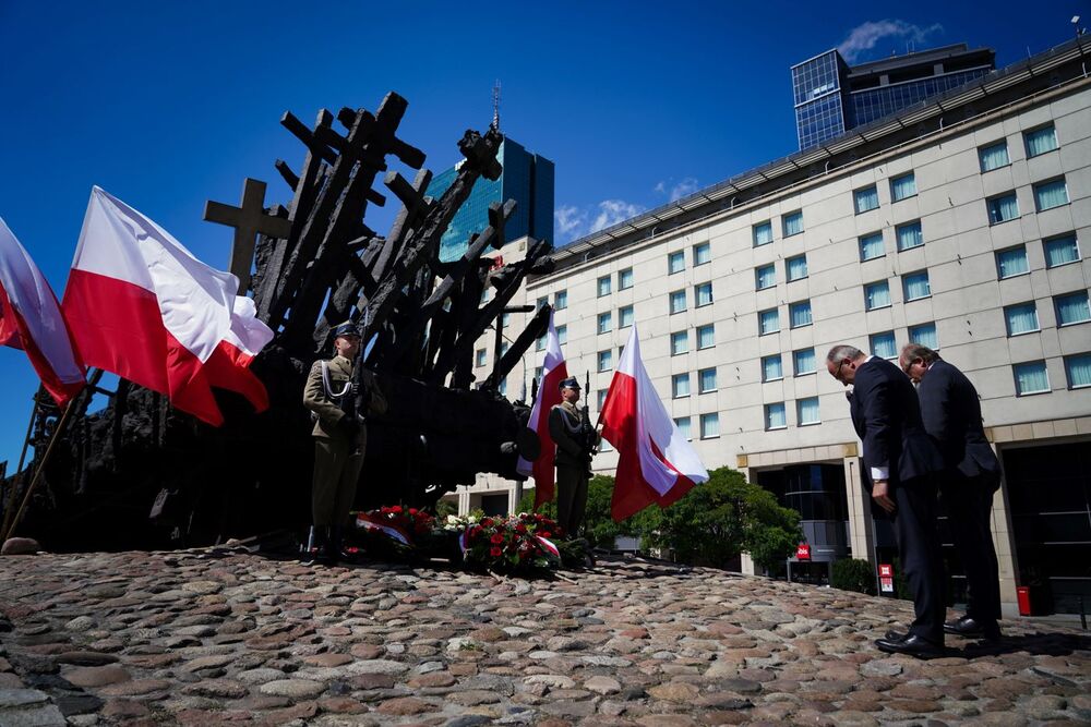 Uroczystości ku czci ofiar „operacji polskiej” NKWD 1937–1938 – Warszawa, 12 sierpnia 2024. Fot. Mateusz Niegowski (IPN)