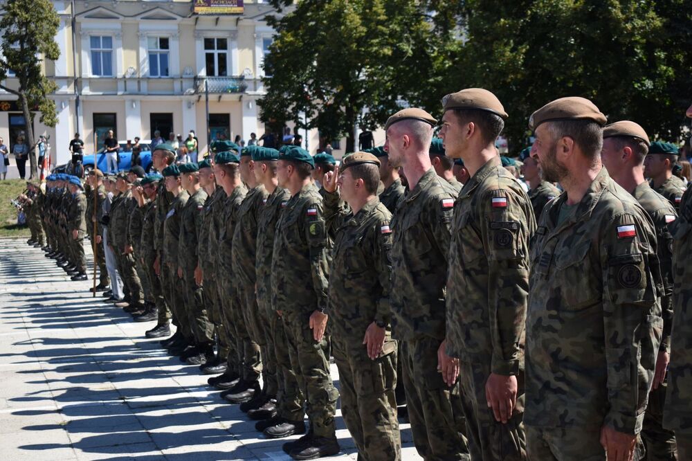 Zakończenie LIX Marszu Szlakiem Pierwszej Kompanii Kadrowej. Fot. Michał Zawisza (IPN)