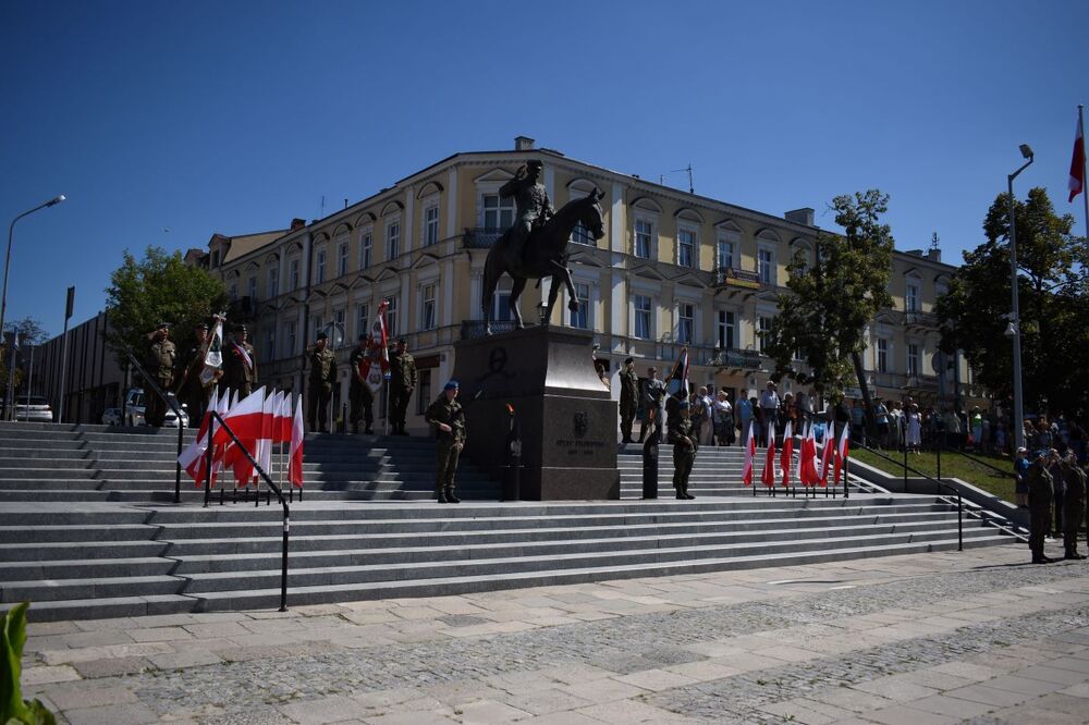 Zakończenie LIX Marszu Szlakiem Pierwszej Kompanii Kadrowej. Fot. Michał Zawisza (IPN)