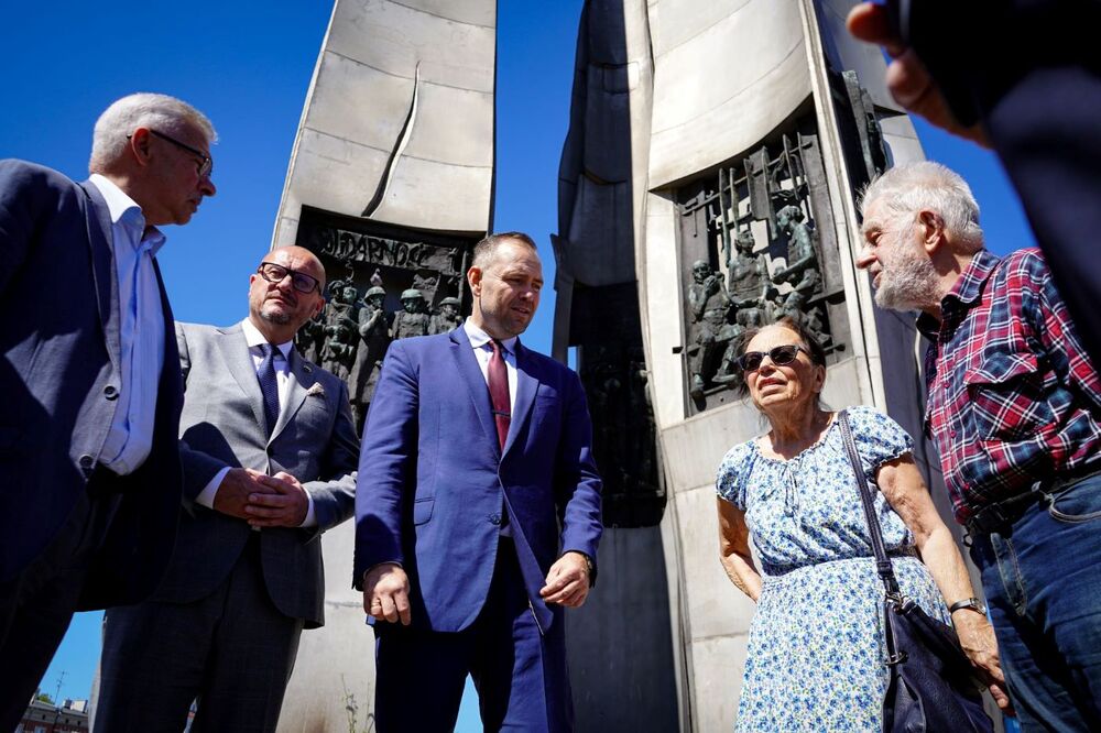 44. rocznica rozpoczęcia strajku w Stoczni Gdańskiej – 14 sierpnia 2024. Fot. Maja Studzińska