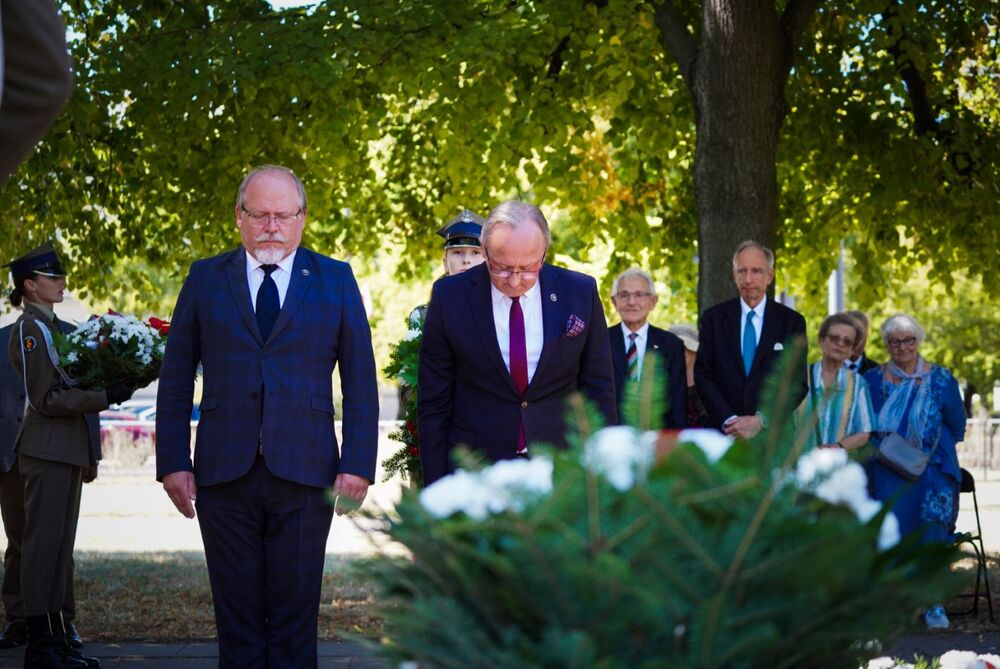 Uroczystości upamiętniające polskich uchodźców z ZSRS, którzy znaleźli schronienie w Indiach – Warszawa, 14 sierpnia 2024. Fot. Mateusz Niegowski (IPN)