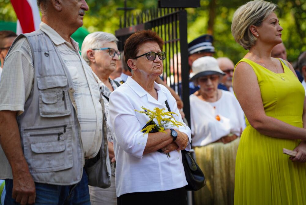 Oddaliśmy hołd poległym Bohaterom walk z 1920 roku – Ossów, 15 sierpnia 2024. Fot. Mateusz Niegowski (IPN)