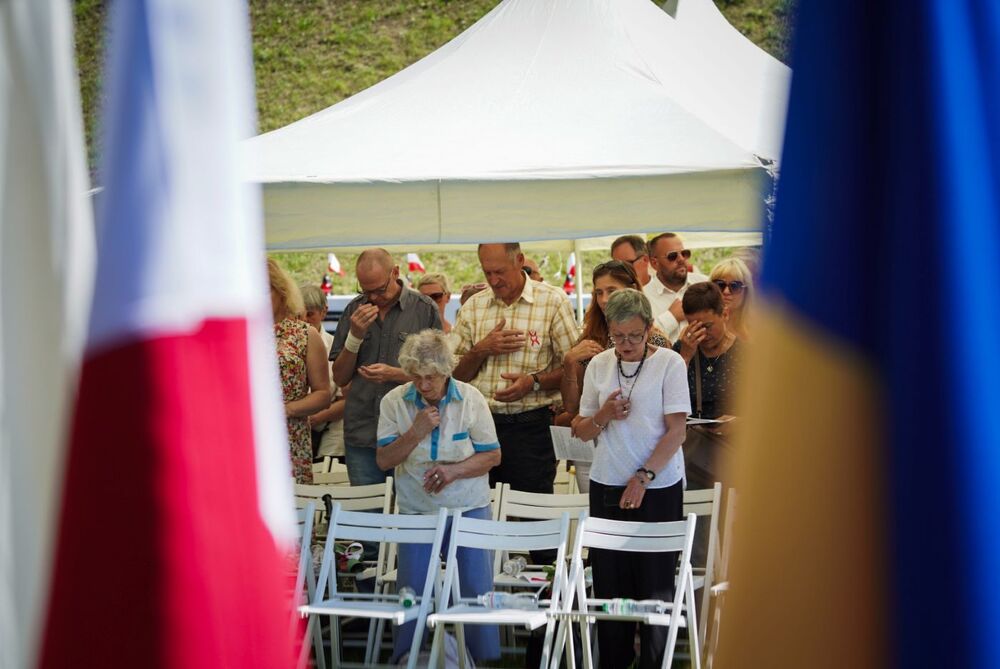 Obchody 104. rocznicy bitwy pod Zadwórzem – Ukraina, 17 sierpnia 2024. Fot. Mateusz Niegowski (IPN)