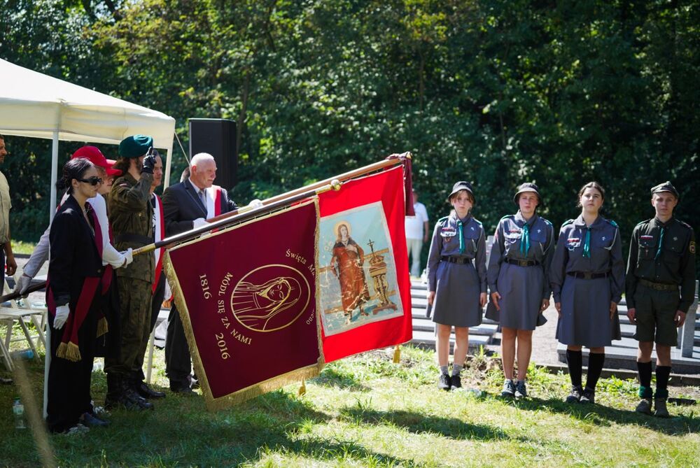 Obchody 104. rocznicy bitwy pod Zadwórzem – Ukraina, 17 sierpnia 2024. Fot. Mateusz Niegowski (IPN)