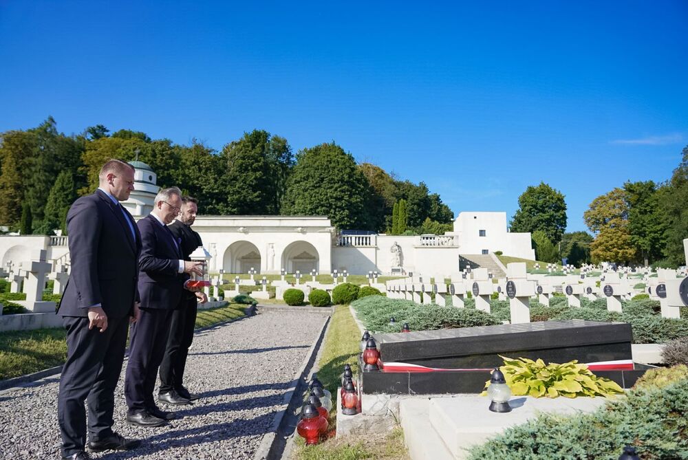 Obchody 104. rocznicy bitwy pod Zadwórzem – Ukraina, 17 sierpnia 2024. Fot. Mateusz Niegowski (IPN)