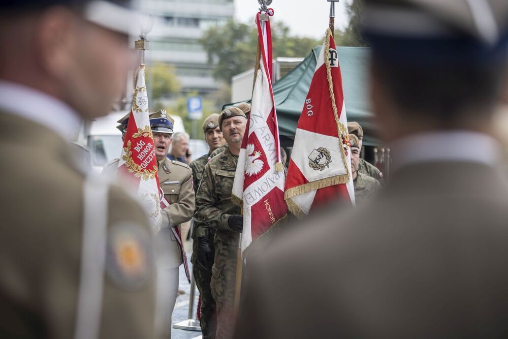 80. rocznica zdobycia gmachu PAST-y przez Powstańców Warszawskich – Warszawa, 20 sierpnia 2024. Fot Katarzyna Adamów (IPN)