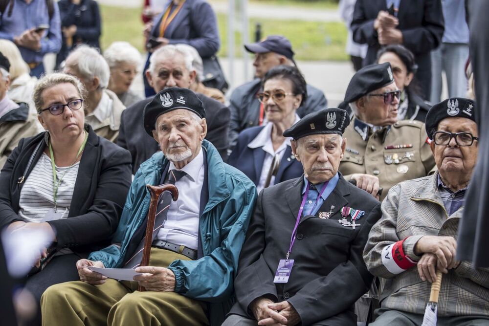 80. rocznica zdobycia gmachu PAST-y przez Powstańców Warszawskich – Warszawa, 20 sierpnia 2024. Fot Katarzyna Adamów (IPN)