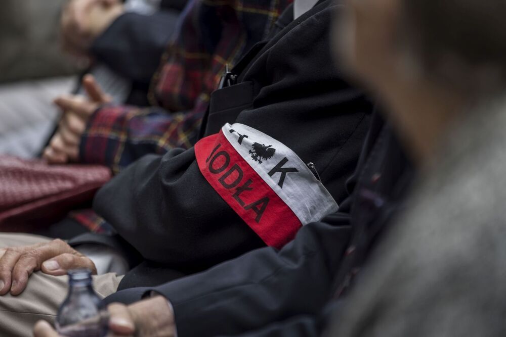 80. rocznica zdobycia gmachu PAST-y przez Powstańców Warszawskich – Warszawa, 20 sierpnia 2024. Fot Katarzyna Adamów (IPN)