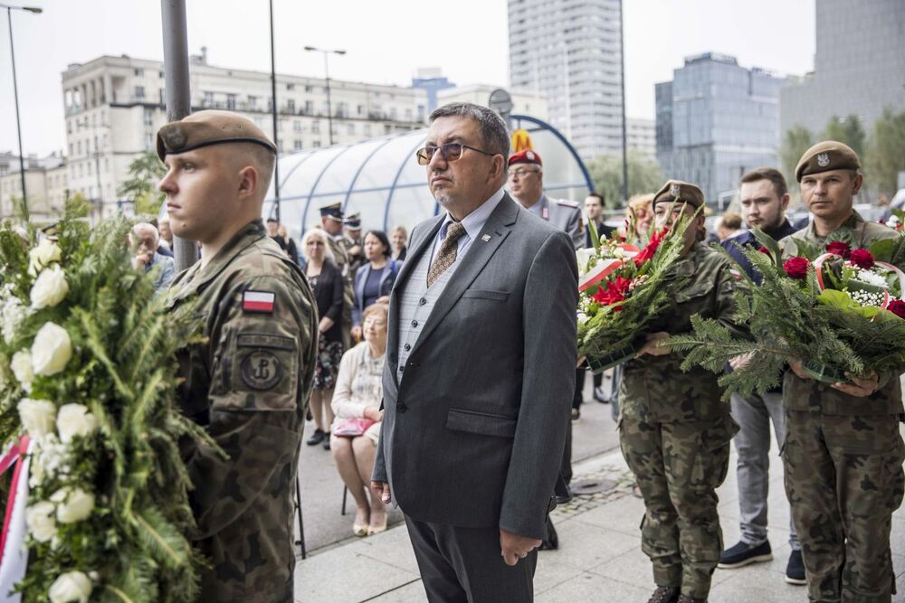 80. rocznica zdobycia gmachu PAST-y przez Powstańców Warszawskich – Warszawa, 20 sierpnia 2024. Fot Katarzyna Adamów (IPN)