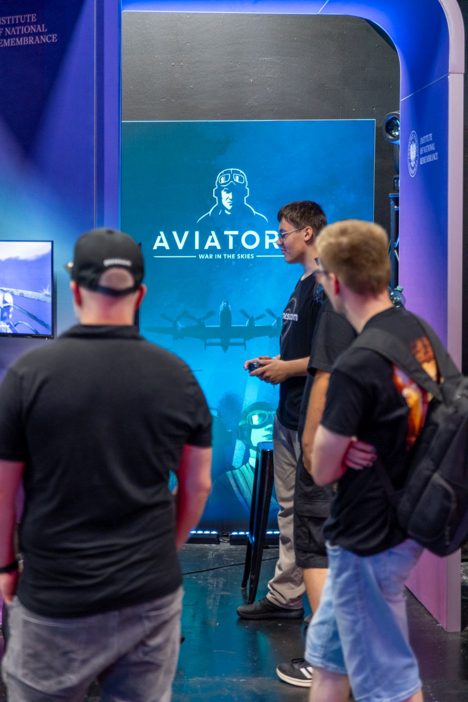 Biuro Nowych Technologii IPN na targach Gamescom – Kolonia (Niemcy), 21–25 sierpnia 2024. Fot. WOW Pictures