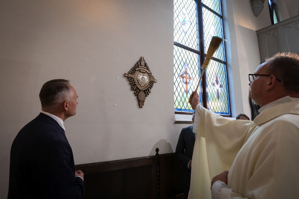 Msza Święta w kościele księży salezjanów na gdańskiej Oruni – 28 sierpnia 2024. Fot. Roman Jocher