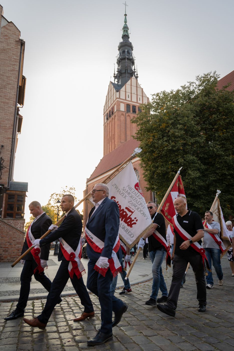 Obchody 44. rocznicy podpisania Porozumień Sierpniowych – Elbląg, 29 sierpnia 2024. Fot. Roman Jocher