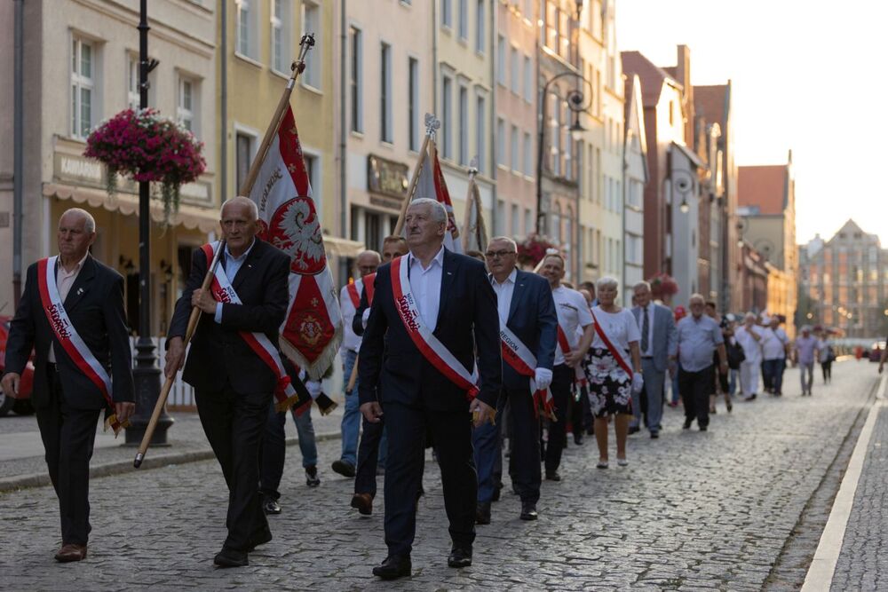 Obchody 44. rocznicy podpisania Porozumień Sierpniowych – Elbląg, 29 sierpnia 2024. Fot. Roman Jocher