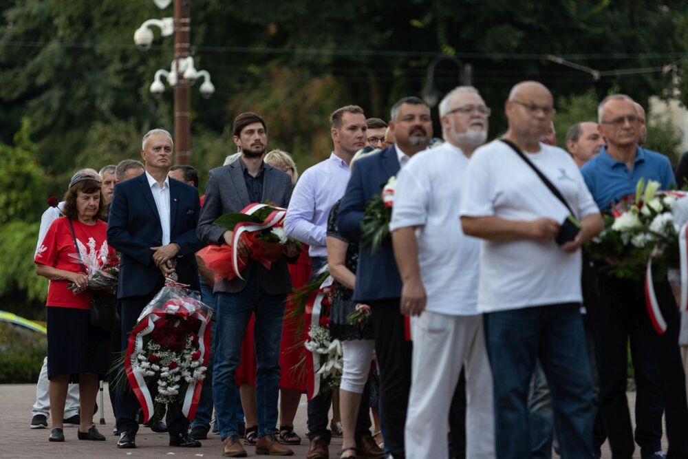 Obchody 44. rocznicy podpisania Porozumień Sierpniowych – Elbląg, 29 sierpnia 2024. Fot. Roman Jocher