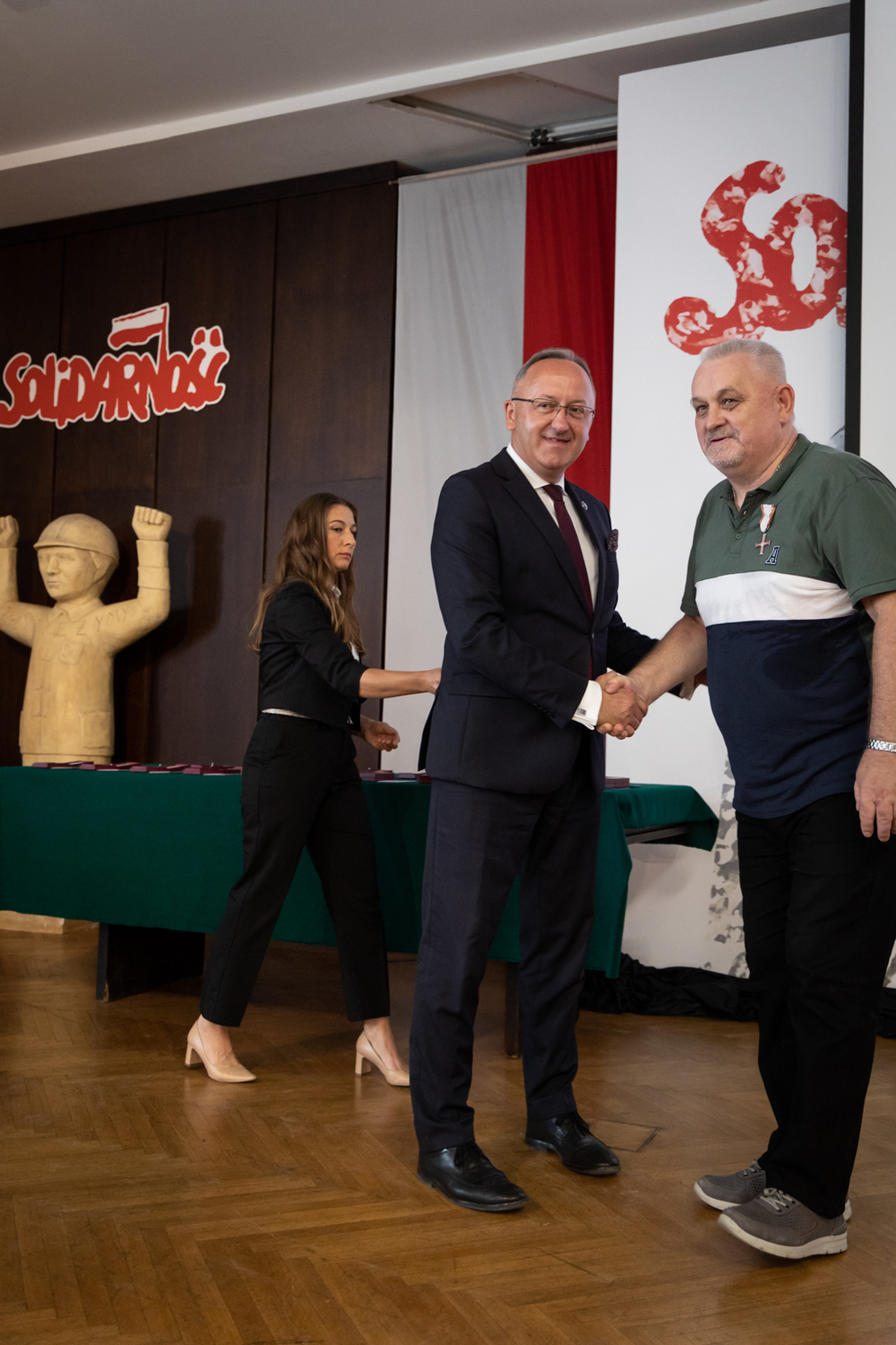 Uroczystość wręczenia Krzyży Wolności i Solidarności działaczom opozycji niepodległościowej z lat 1956–1989 – Gdańsk, 30 sierpnia 2024. Fot. Roman Jocher