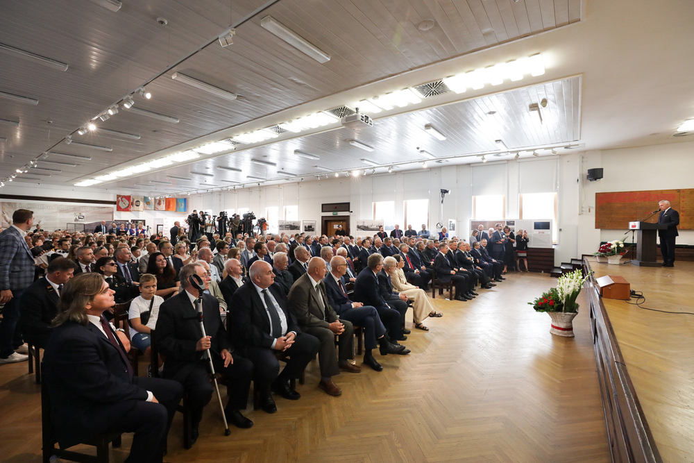 Obchody 44. rocznicy podpisania Porozumień Sierpniowych i powstania NSZZ „Solidarność” – Gdańsk, 31 sierpnia 2024. Fot. Mikołaj Bujak (IPN)